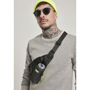 Urban Classics Shoulderbag with Can Holder black