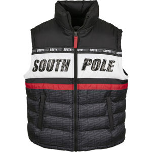 Southpole Big Logo Vest schwarz