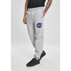 Urban Classics Southpole NASA Insignia Logo Sweatpants heather grey