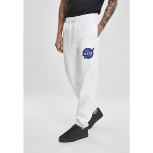 Southpole NASA Insignia Logo Sweatpants white