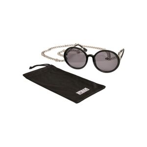 Urban Classics Sunglasses Cannes with Chain black