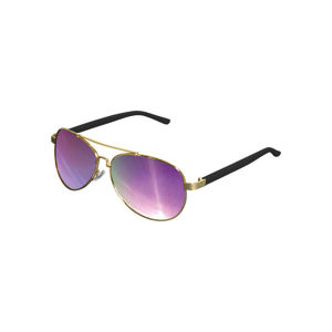 Urban Classics Sunglasses Mumbo Mirror gold/purple