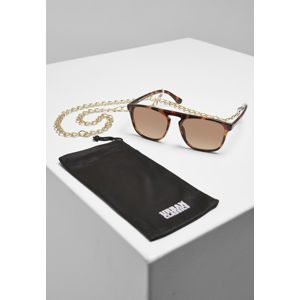 Urban Classics Sunglasses Mykonos With Chain brown/brown