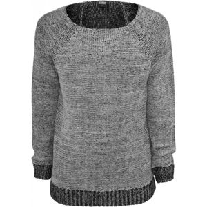 Urban Classics Wide Neck Sweater grey