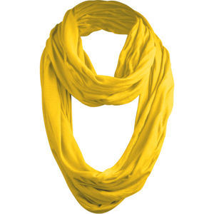 Urban Classics Wrinkle Loop Scarf yellow