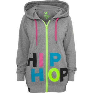 Urban Dance Hip Hop Ziphoodie lightgrey/multicolour