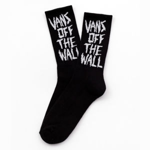Panské Ponožky VANS MN Scrateched Vans CR Black