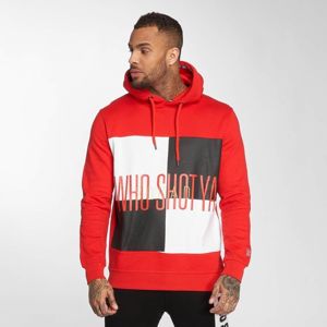 Who Shot Ya? / Hoodie WS Style in red
